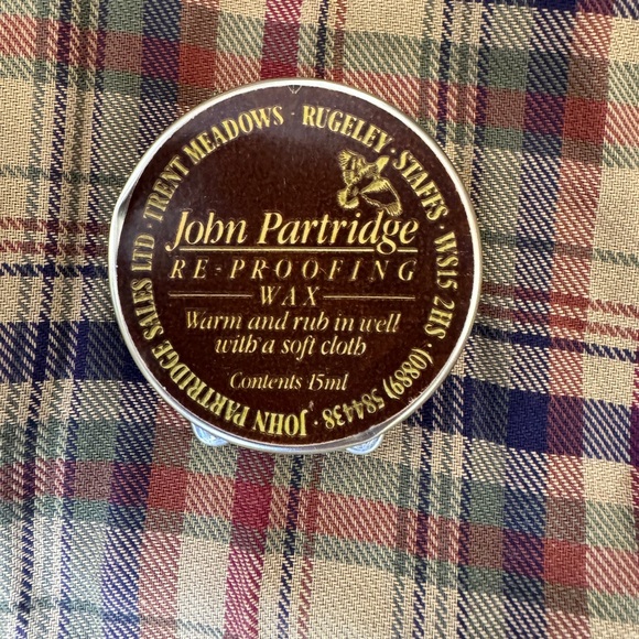 Vintage John Partridge Waxed Jacket - Picture 2 of 4